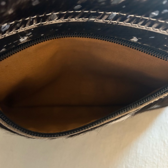 👀 HUGE SALE! AMERICAN DARLING METALLIC COWHIDE ADJUSTABLE CROSSBODY BAG 11” X 8” - Picture 14 of 14
